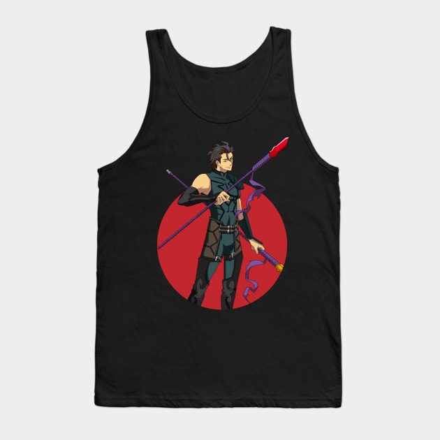 fate zero - Lancer Tank Top by Hala Art